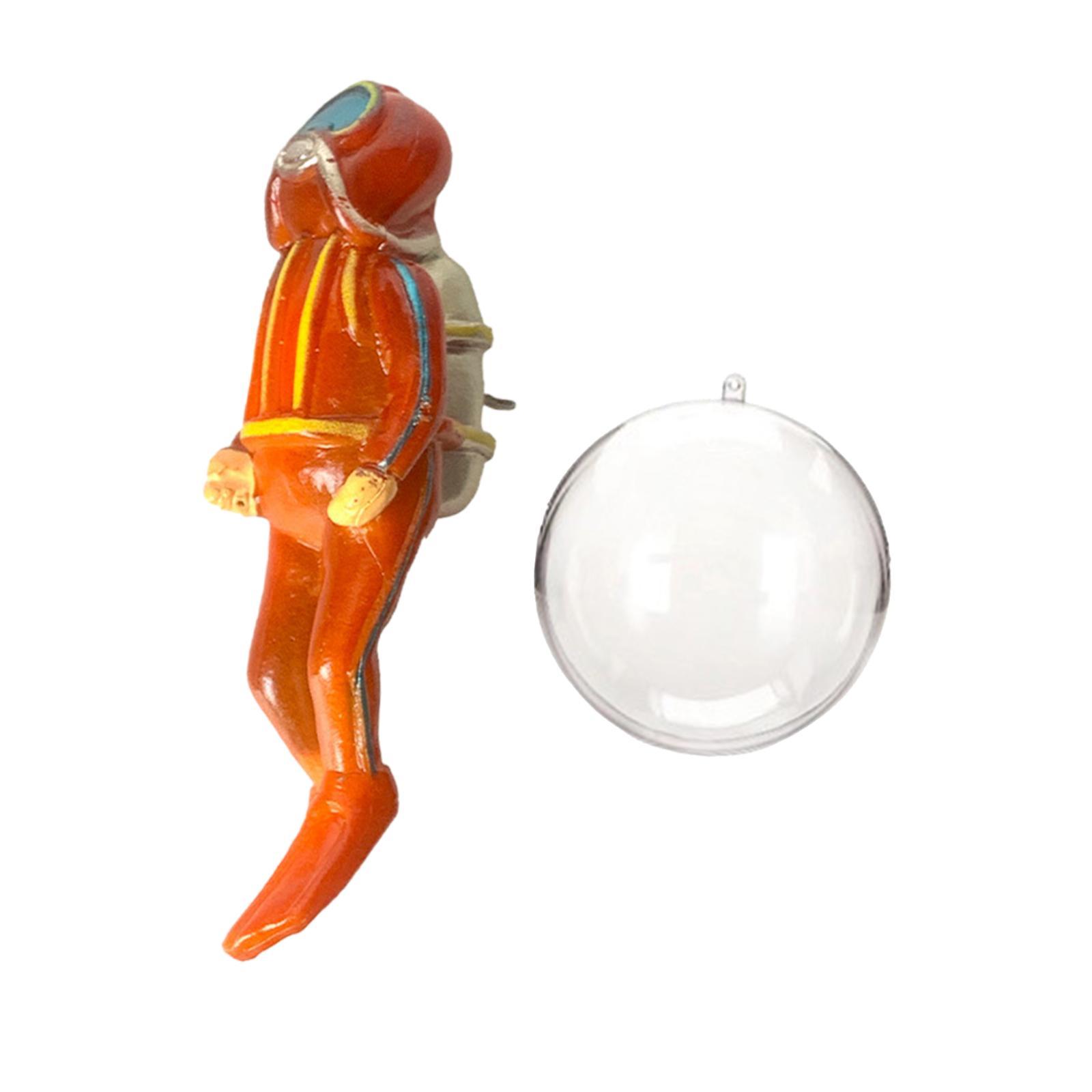Resin Miniature Diver Figurine - Aquarium Decor recension och pris