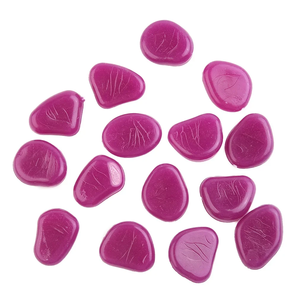 50PCS/Set Glow In The Dark Peb - Fish Aquarium Home recension och pris