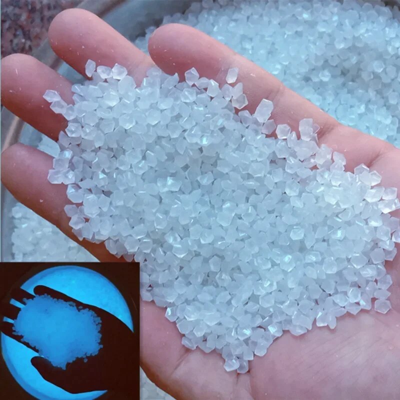 1000pcs 3-5mm Luminous Sand Gl - Fish Tank Gravel recension och pris