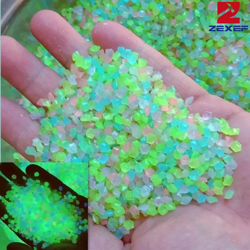 1000pcs 3-5mm Luminous Sand Gl - Fish Tank Gravel recension och pris