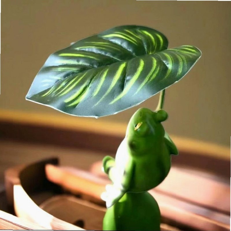 Creative Umbrella Frog Garden  - Aquarium Decor recension och pris