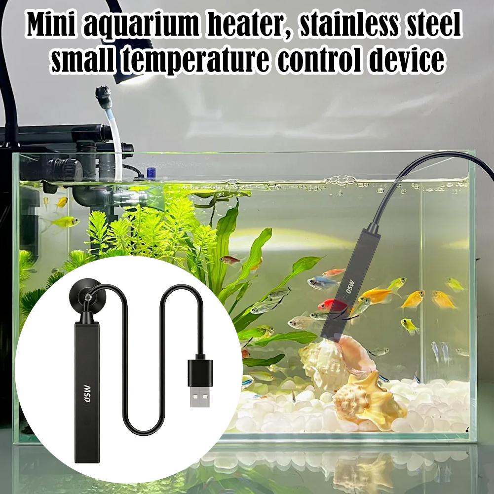  Mini Aquarium Heater USB Pow - Fish Tank Heater recension och pris