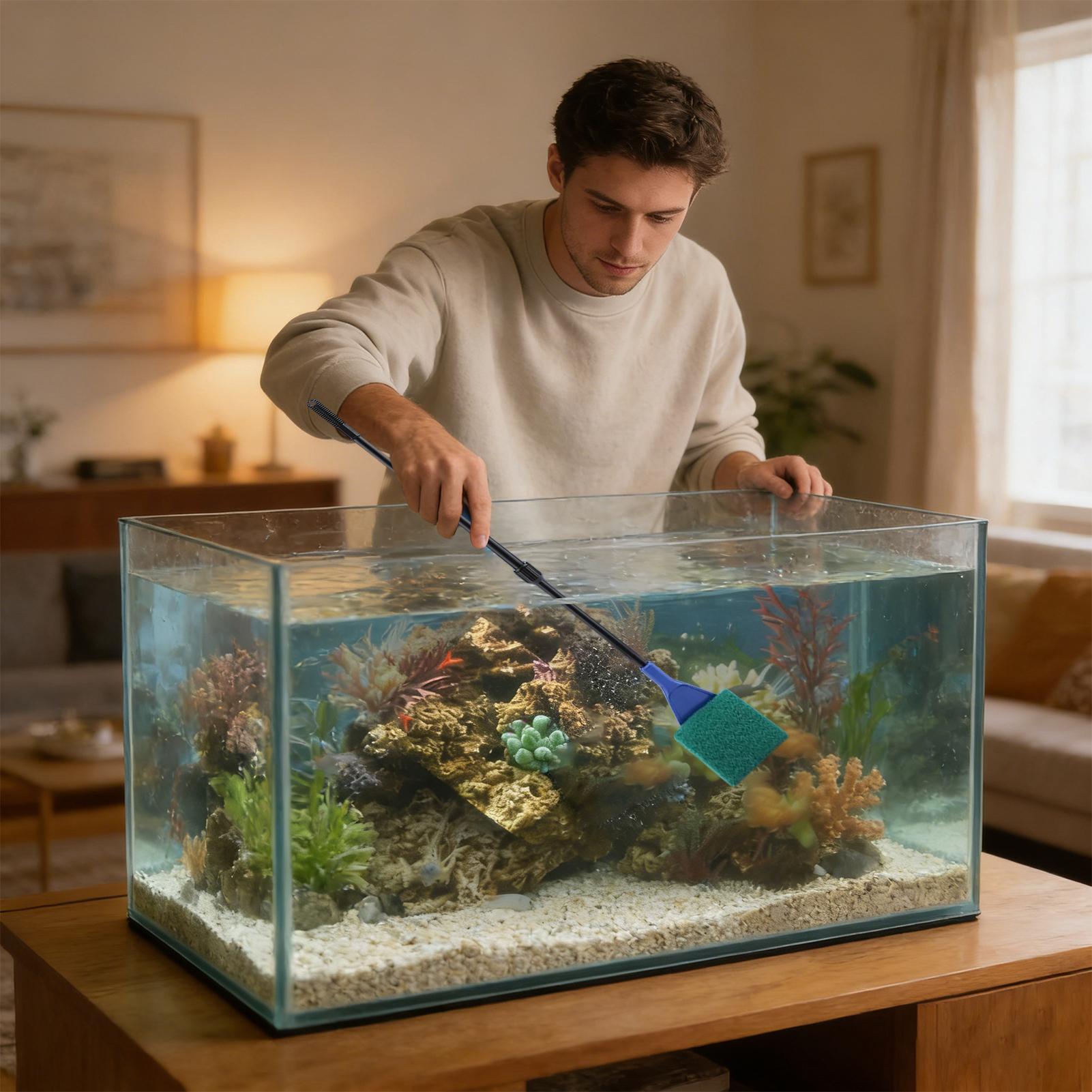 Aquarium Cleaning Kit With Lon - Aquarium Fish Betta recension och pris